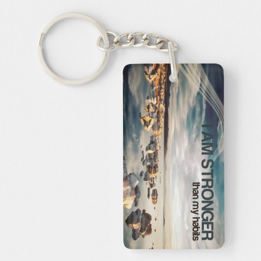 モチベーション肯定 キーホルダー (正面)