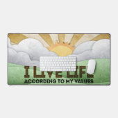 モチベーション肯定 デスクマット (キーボード&マウス)