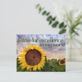 モチベーション肯定 ポストカード (スタンド正面)