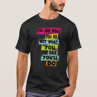 モチベーション自分の言うことではない Tシャツ