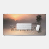 モチベーション離れの確認 デスクマット (キーボード&マウス)