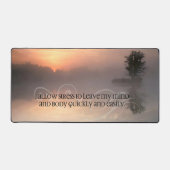 モチベーション離れの確認 デスクマット (正面)