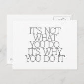 モチベーション、インスピレーション、賢明な言葉。名言 ポストカード (正面/裏面)