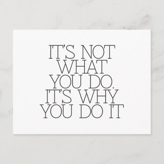 モチベーション、インスピレーション、賢明な言葉。名言 ポストカード (正面)