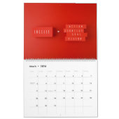 モチベーション・カレンダー カレンダー (3月 2026)