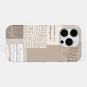 モチベーション コラージュ iPhoneケース (裏面横)