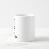 モチベーション コーヒーマグ 進み続ける コーヒーマグカップ (中央)