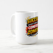 モチベーション デザイン コーヒーマグカップ (正面左)
