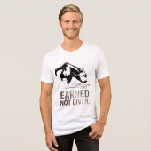 モチベーション パンサー ジム 引用 Tシャツ (正面全面)