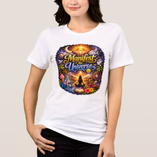 モチベーション 女性用 白Tシャツ トライブレンドTシャツ