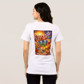 モチベーション 白 Tシャツ (裏面全面)