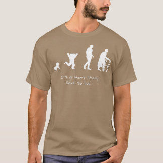 モチベーションTシャツライフストーリーマンガール Tシャツ