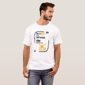 モチベーションTシャツ ギフト 誕生日 Tシャツ (正面フル)