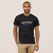 モチベーションTシャツ | 努力 集中 大きな夢 Tシャツ (正面フル)