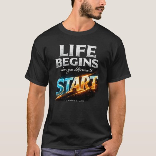 モチベーションTシャツ Tシャツ (正面)