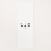 モチベーションYoga Mat by Ooomsuumくつろぎ® ヨガマット (裏面)