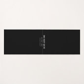 モチベーションYoga Mat by Ooomsuumくつろぎ® ヨガマット (正面(横))