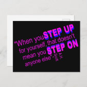 モチベーター、フォワード思想家はがき ポストカード (正面/裏面)