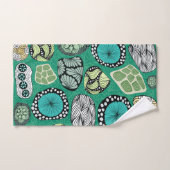 モチモダンーフラワータオルセット バスタオルセット (ハンドタオル)