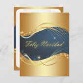 モチモドラド・ド・ナヴィダコン・フォンド・アズール シーズンカード (正面/裏面)