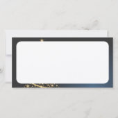 モチモナビデニョアズールコンドラドアルボルドナヴィダド。 サンキューカード (裏面)