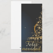 モチモナビデニョアズールコンドラドアルボルドナヴィダド。 シーズンカード (正面/裏面)