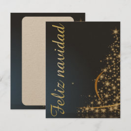 モチモナビデニョアズールコンドラドアルボルドナヴィダド。 招待状