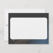 モチモナビデニョアズールコンドラドアルボルドナヴィダド。 招待状 (裏面)