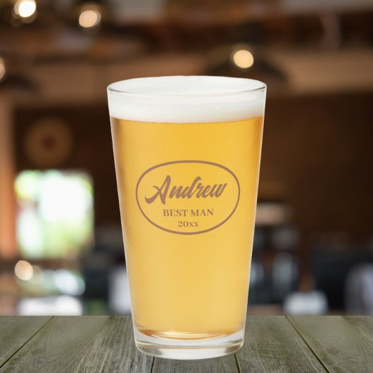 モチャスタイル名結婚の花婿介添人 タンブラーグラス