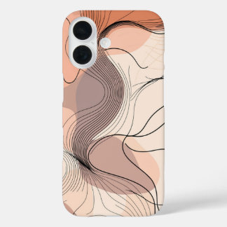 モチャスワール流れ電話ケース iPhone 16ケース