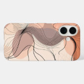モチャスワール流れ電話ケース Case-Mate iPhoneケース (裏面 (横))