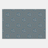 モチャタペストリーロココマンダラエレガントダイアモンドタイル ラッピングペーパーシート (正面)