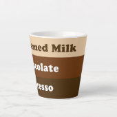 モチャドリンカーズコーヒーラバーズレシピマグ カフェラテマグ (正面)