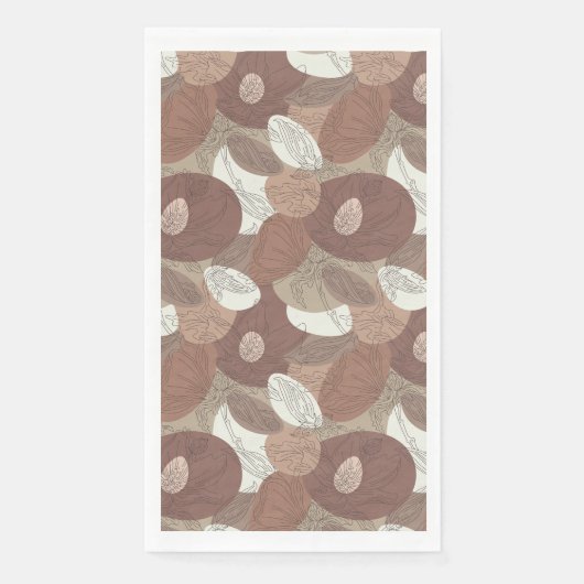 モチャハイビスカスボタニカル調和カーテン (正面)