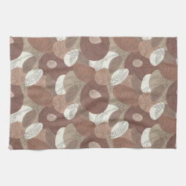 モチャハイビスカスボタニカル調和カーテン キッチンタオル