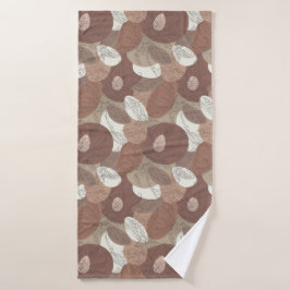 モチャハイビスカスボタニカル調和カーテン バスタオル