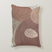 モチャハイビスカスボタニカル調和 アクセントクッション (正面(垂直))