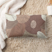 モチャハイビスカスボタニカル調和 ランバークッション (ブランケット)