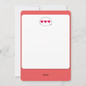 モチャバニーハッピーバースデーカード シーズンカード (裏面)