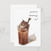 モチャフラッペ水彩画カード (正面/裏面)