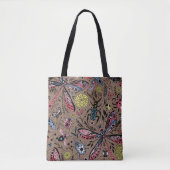 モチャブラウンのブクブクブク トートバッグ (正面)