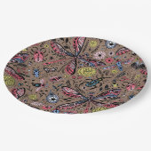 モチャブラウンのブクブクブク ペーパープレート (アングル)