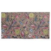 モチャブラウンのブクブクブク 枕カバー (正面左)