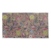 モチャブラウンのブクブクブク 枕カバー (裏面-左)