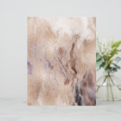 モチャブラウングラナイト金ゴールド2面スクラップブック紙 (スタンド正面)