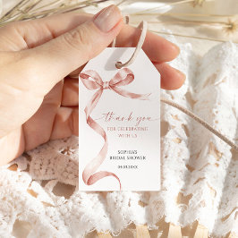 モチャボウシャワーお気に入りギフトラベル ギフトタグ