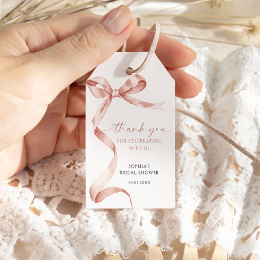 モチャボウシャワーお気に入りギフトラベル ギフトタグ