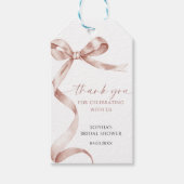 モチャボウシャワーお気に入りギフトラベル ギフトタグ (正面)