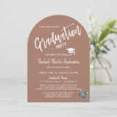 モチャムッセアーチフォト卒業パーティー 招待状 (スタンド正面)