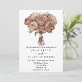 モチャムッセピオニーフローラブーケ 招待状 (スタンド正面)